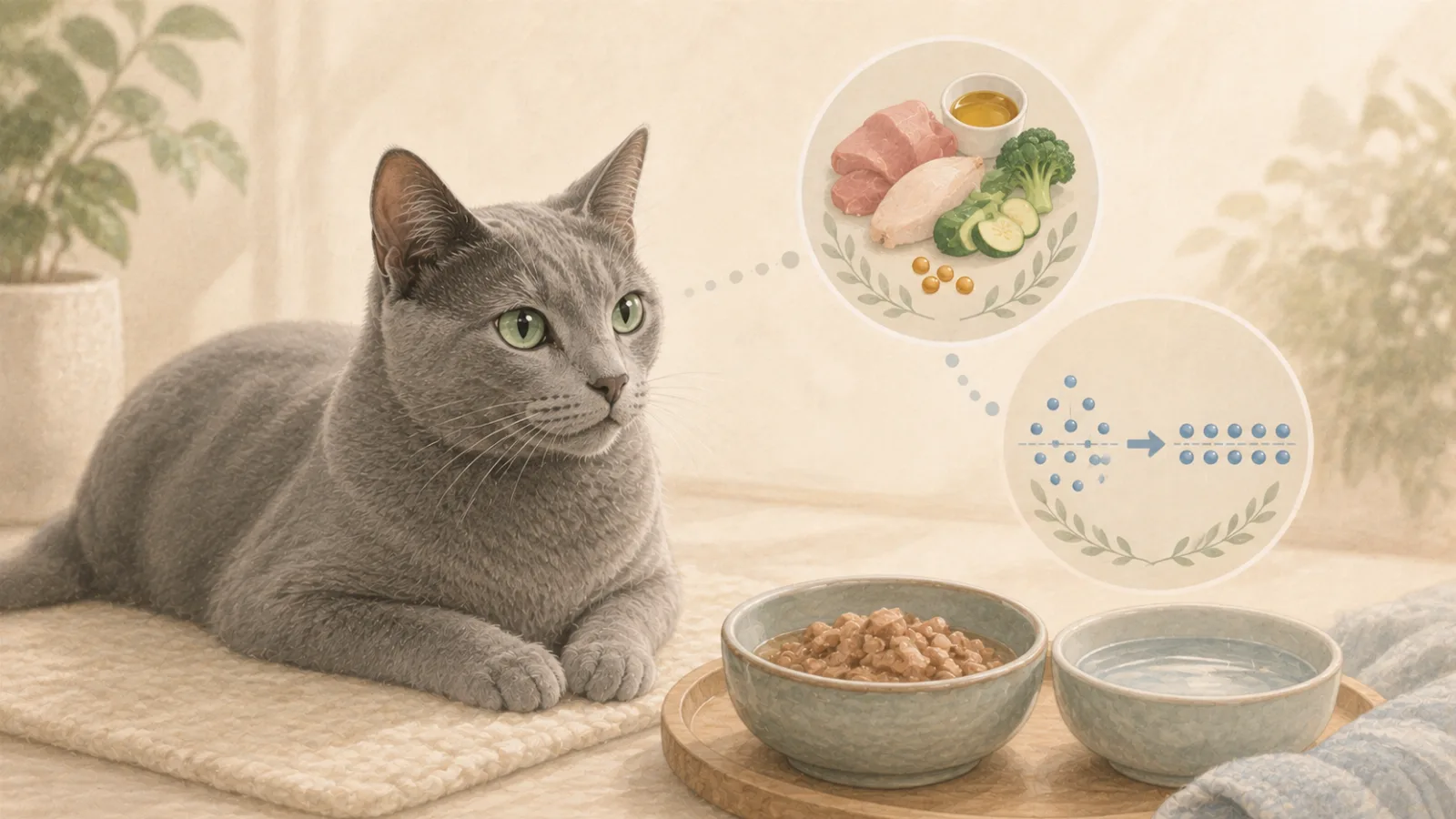 먹이기 — 밥그릇이 절반의 치료입니다